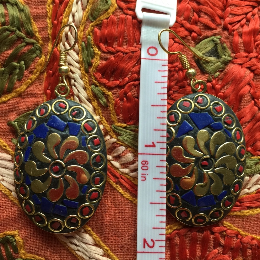 Bohemian Handmade Nepalese Earrings